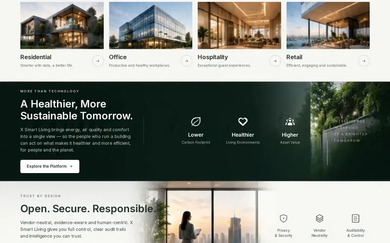 برگرفته از وب‌سایت عمومی X Smart Living